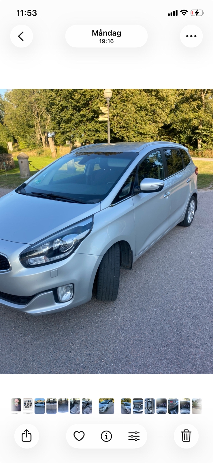 Kia Carens 1.7 CRDi Manuell 2014, bild 2/7