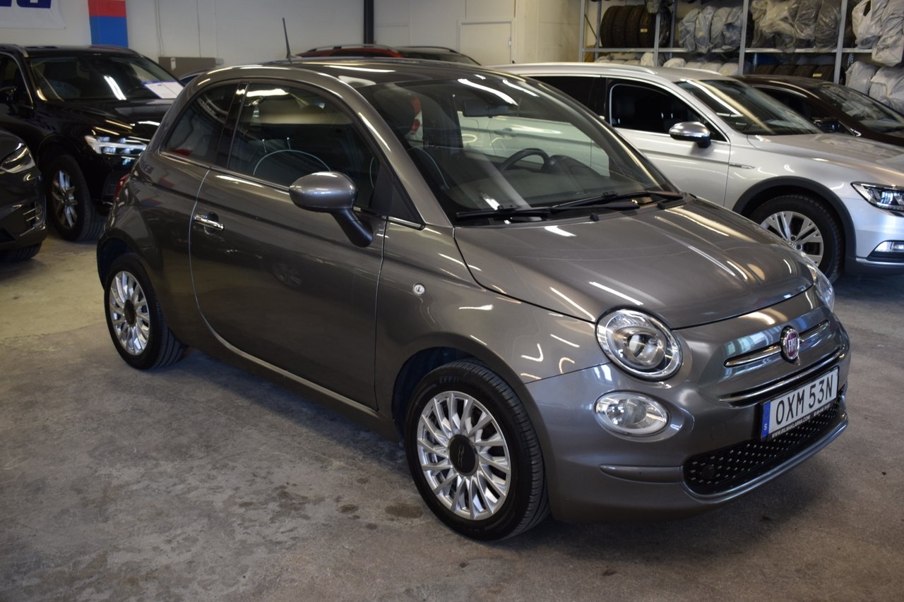 Fiat 500 1.2 8V Lounge/ VÄRM 2020, bild 2/10