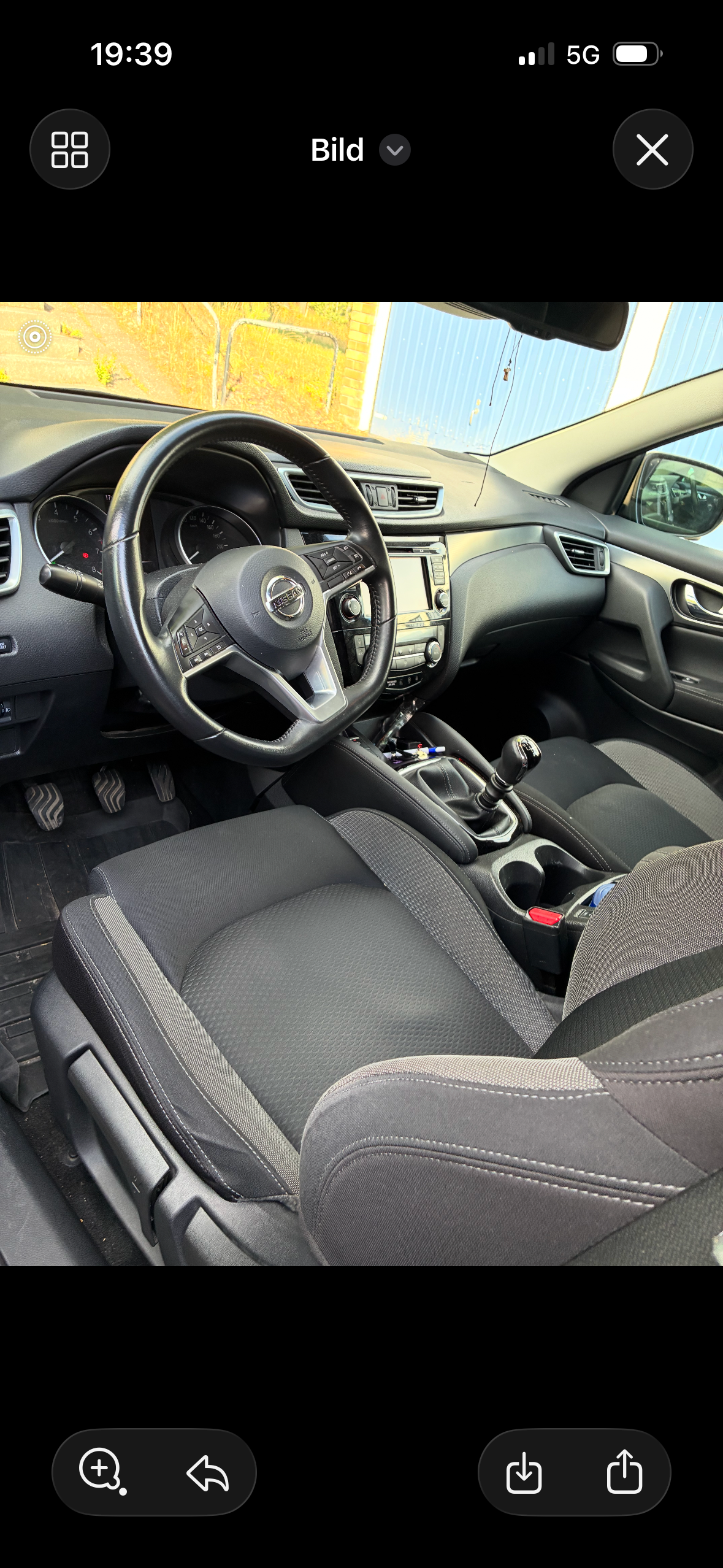 Nissan Qashqai 1.2 DIG-T Manuell 2018, bild 5/5
