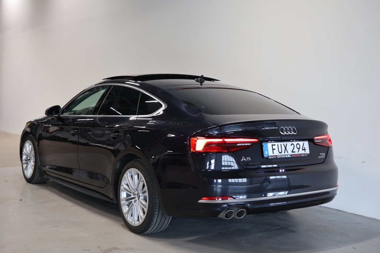 Audi A5 Sportback 2.0TDI 190HK/Quattro 2017, bild 4/20