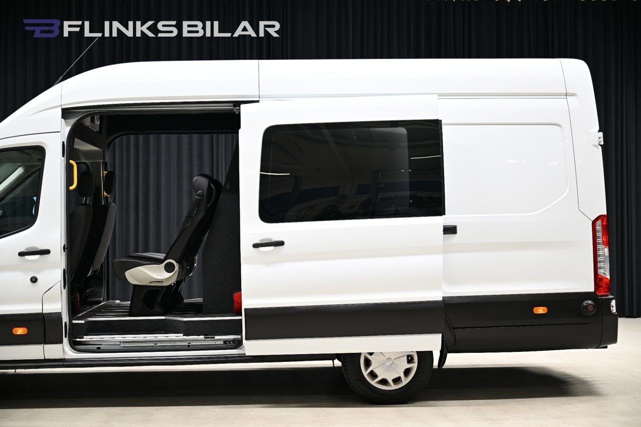 Ford Transit 350 2.0 185HK L4 Dubbelhytt 2021, bild 6/30