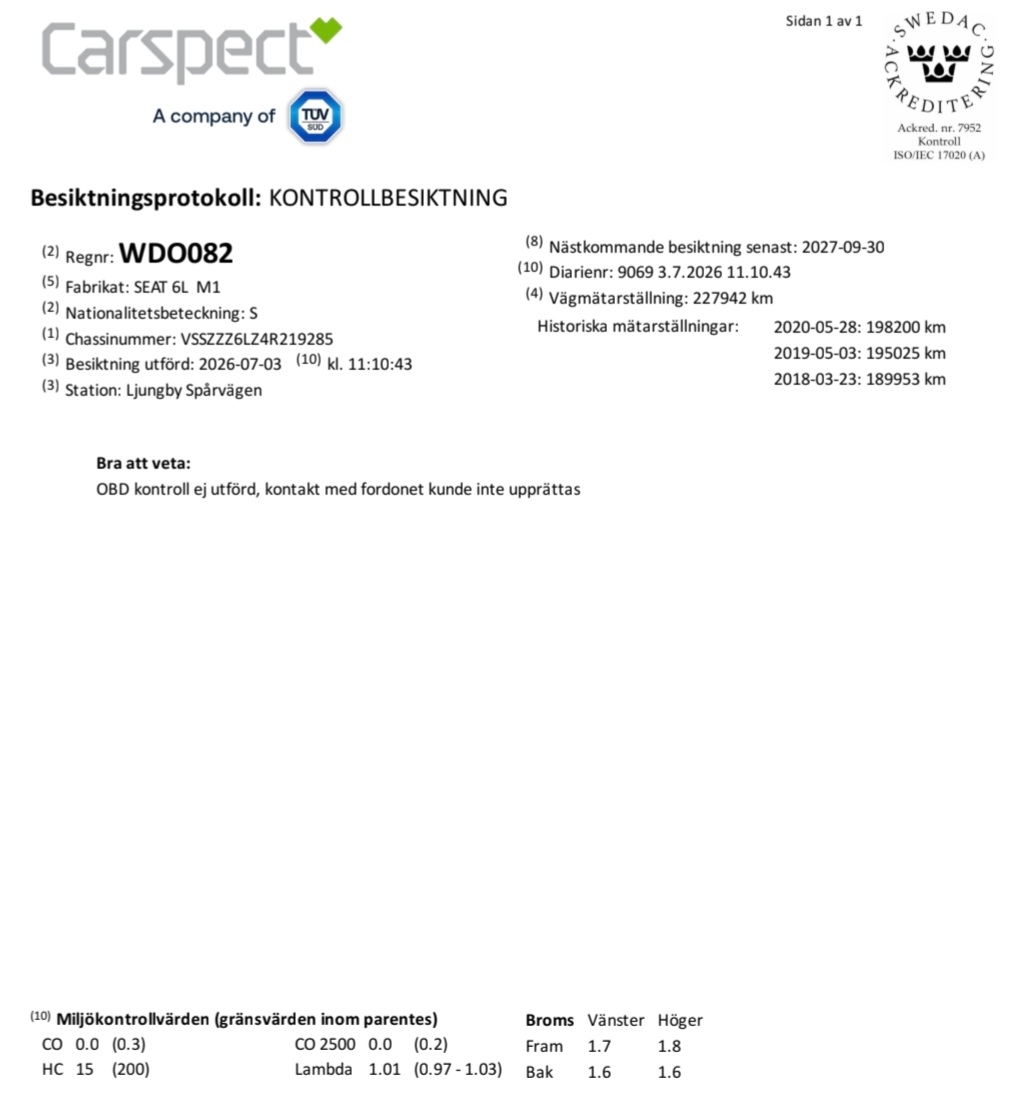 Seat Cordoba 1.4 Manuell 2004, bild 6/6
