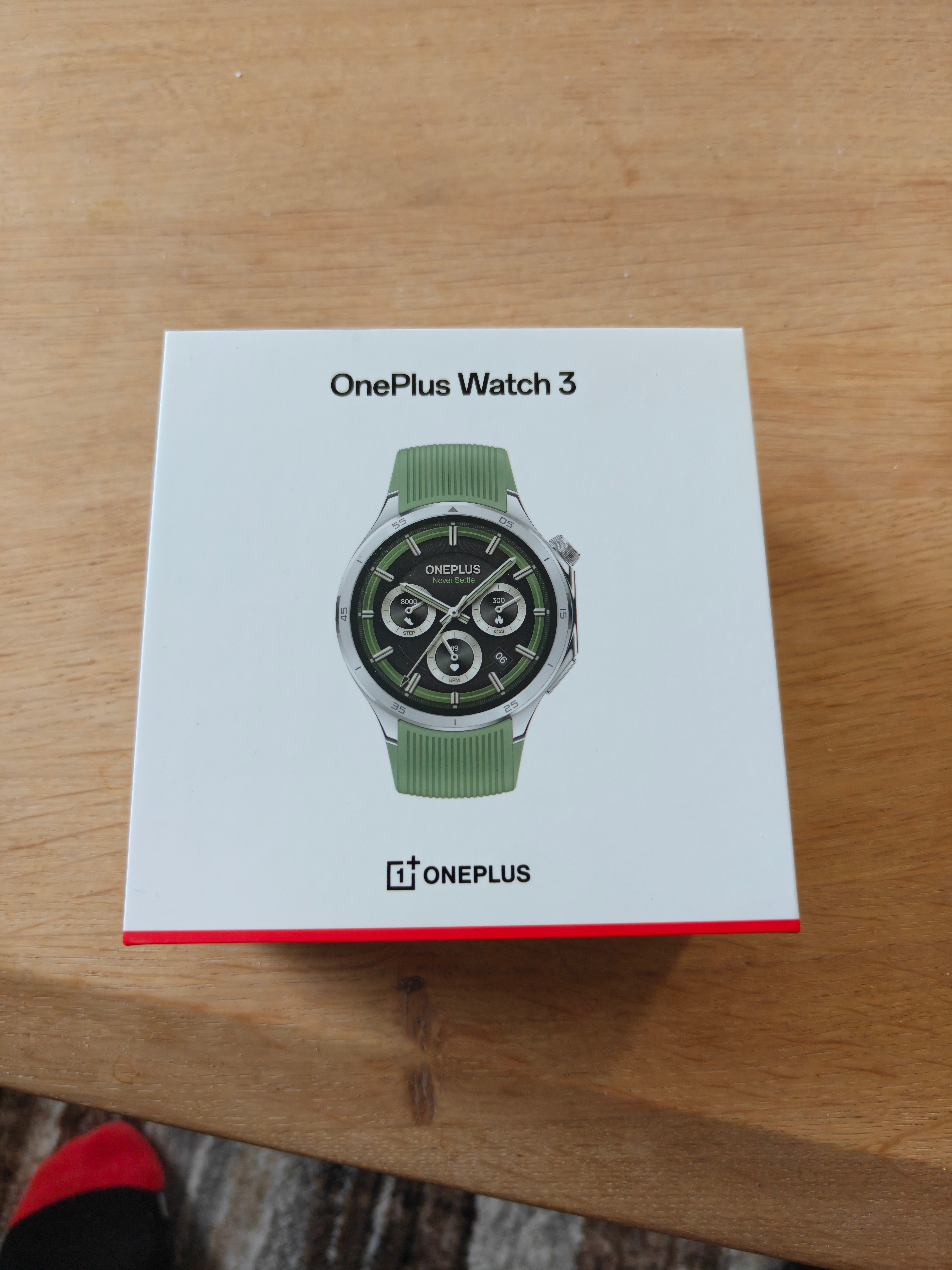 OnePlus Watch 3 smartklocka grön