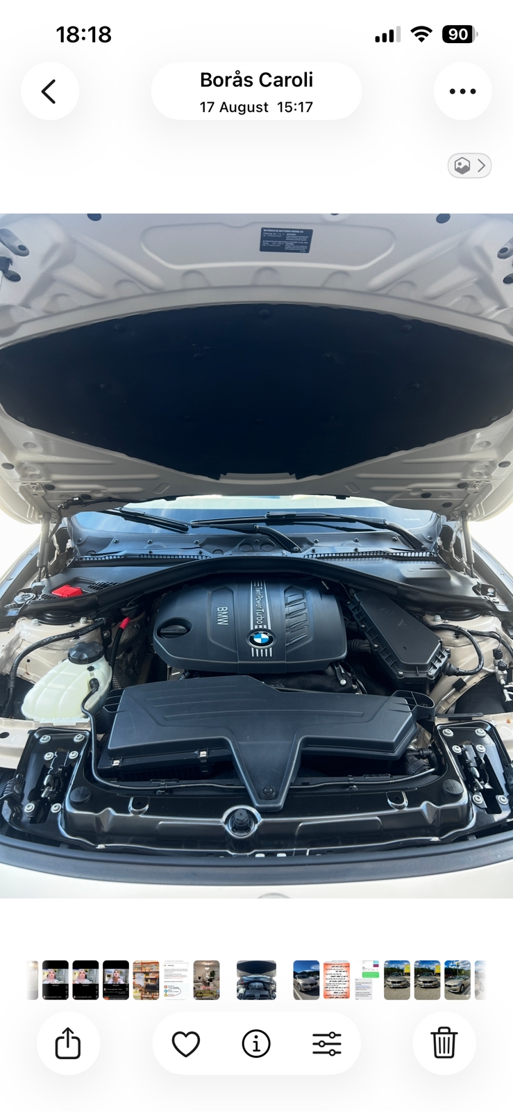 BMW 320 d xDrive Sedan Manuell 2014, photo 5/6