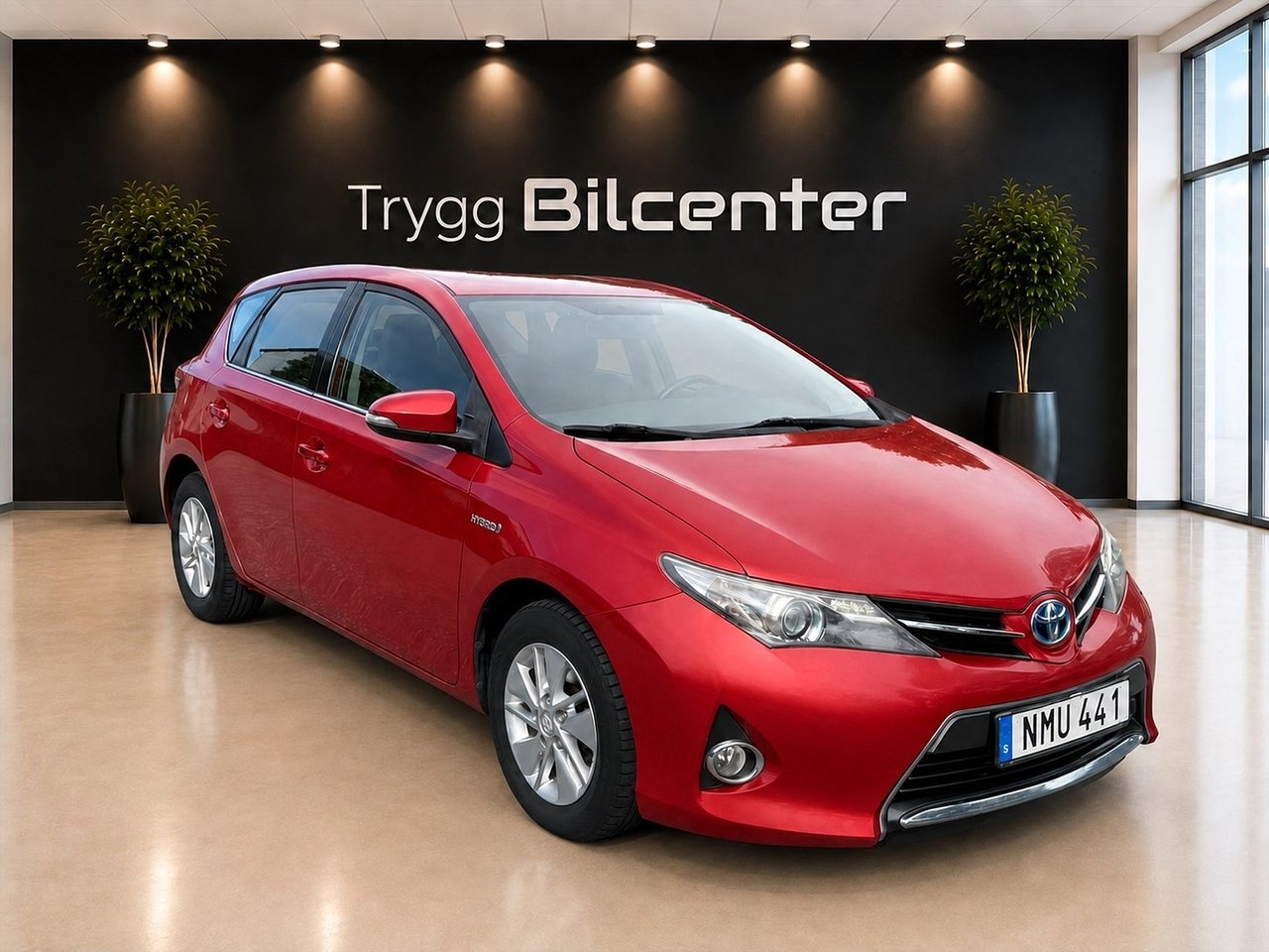 Toyota Auris Hybrid e-CVT, 136hk 2014, bild 7/21