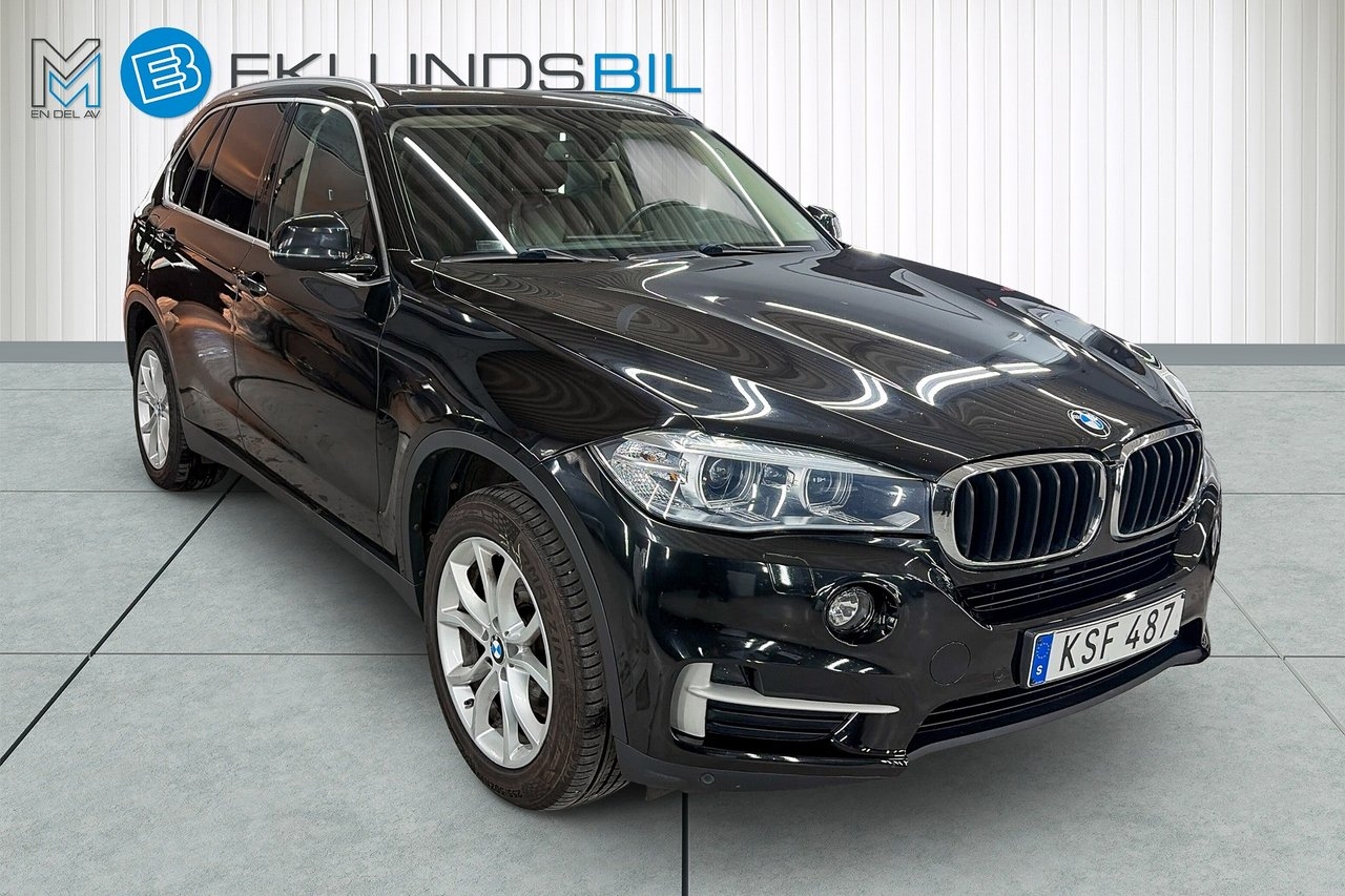 BMW X5 xDrive25d 7-sits Drag Pano Läder 2015, photo 5/10