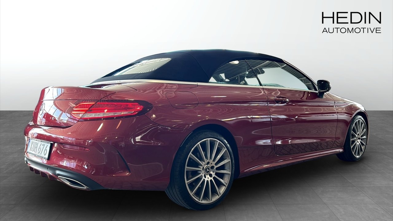 Mercedes-Benz C 300 Cabriolet AMG 2018, bild 2/10