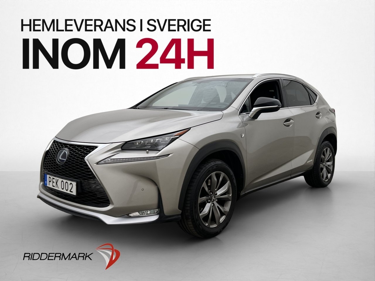 Lexus NX 300h 197hk AWD F-Sport 2017, bild 3/27