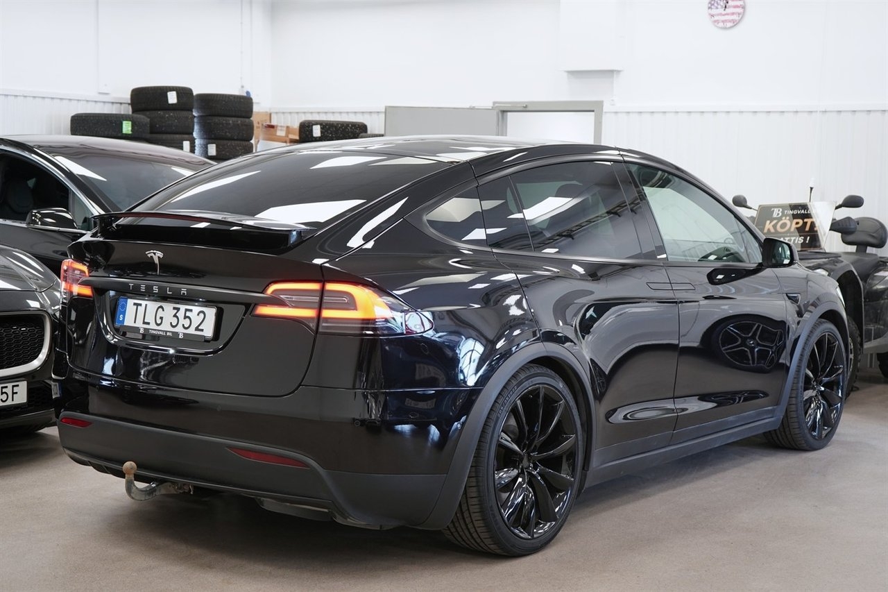 Tesla Model X 100D AWD CCS 7-SITS 2018, bild 5/10
