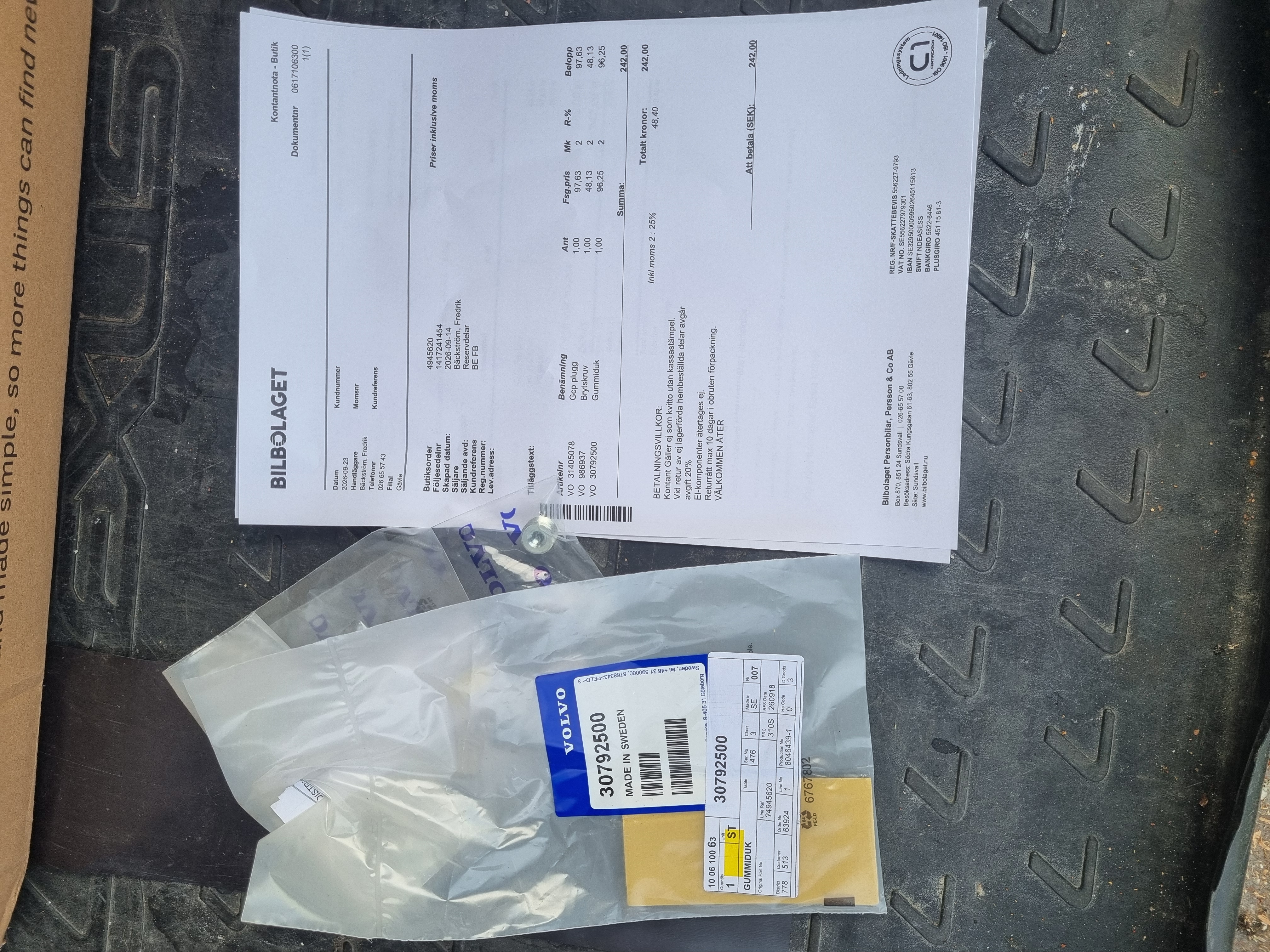 Volvo V70 2.4 CNG Manuell 2006, bild 6/6