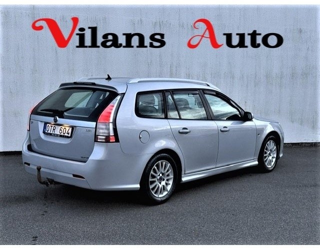 Saab 9-3 SportCombi 1.8t BioPower Linear 2009, bild 6/10