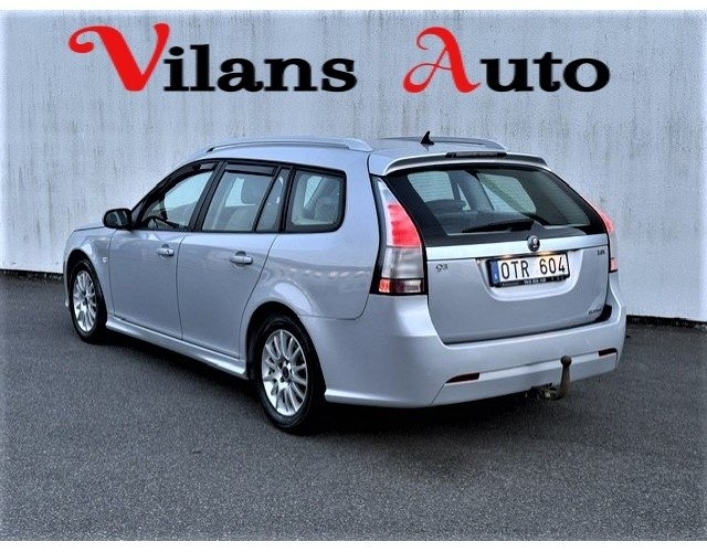 Saab 9-3 SportCombi 1.8t BioPower Linear 2009, bild 7/10