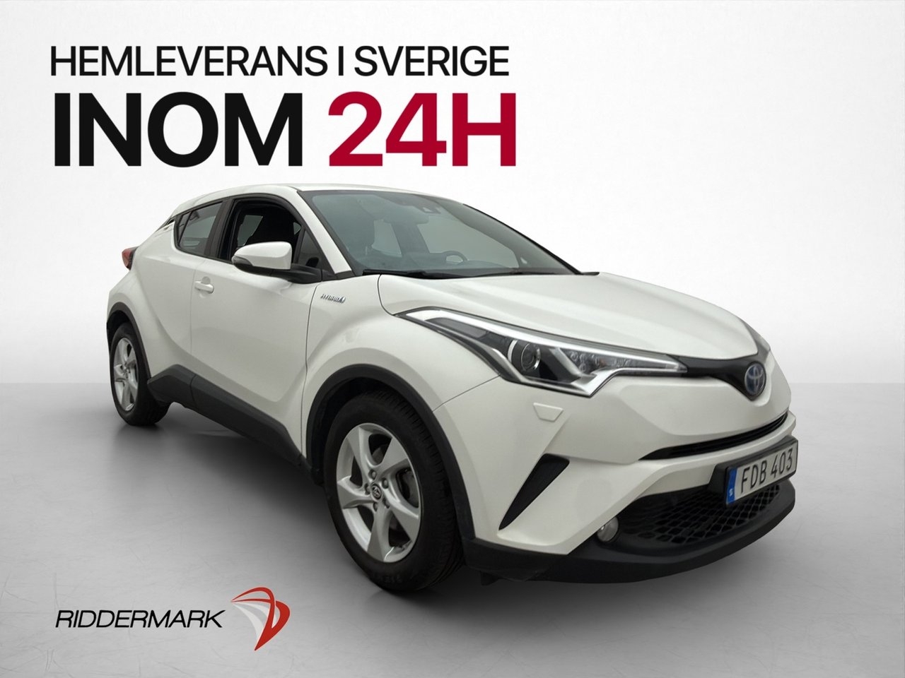 Toyota C-HR Hybrid 122hk Active 2018, bild 3/28