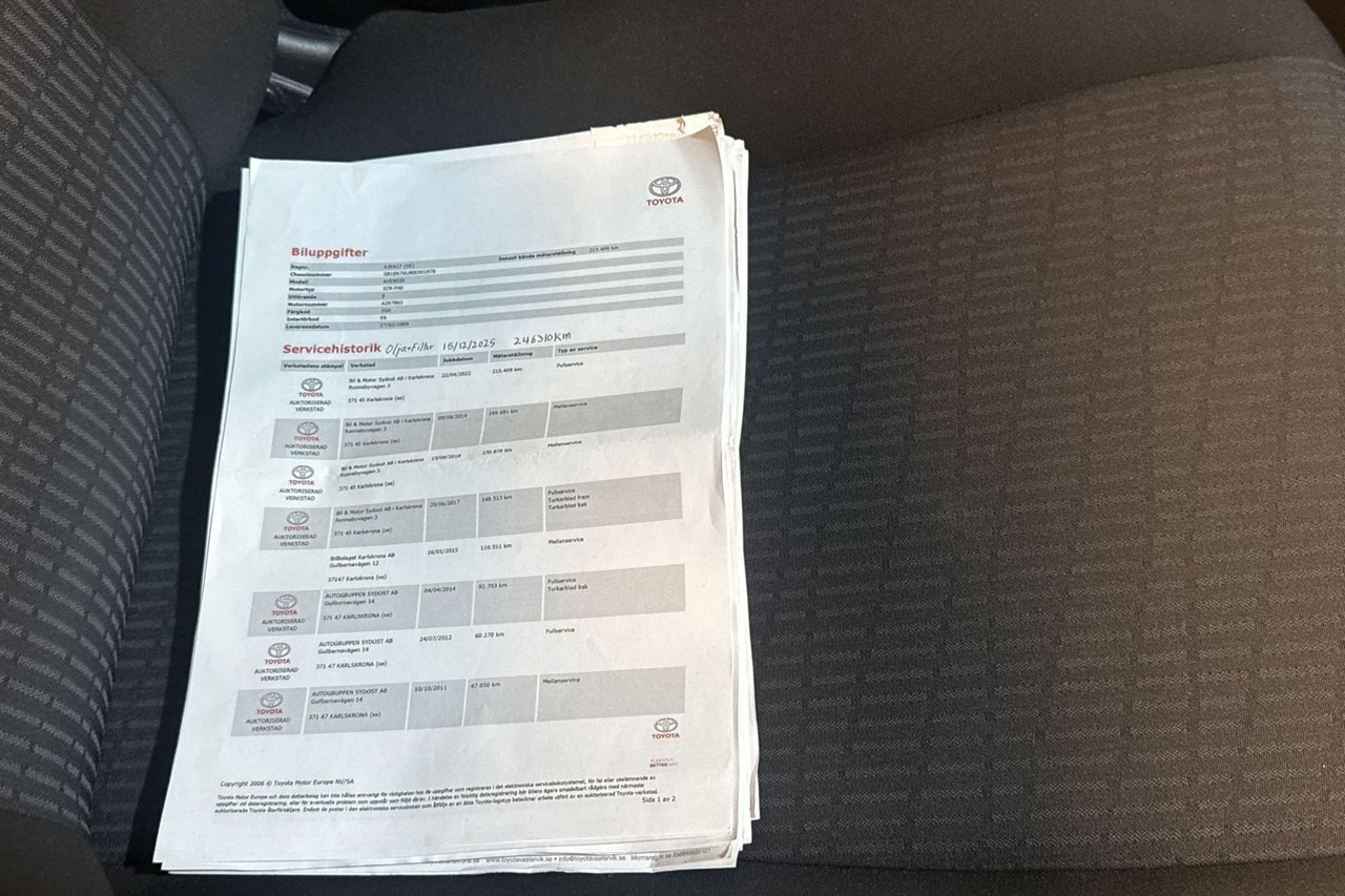 Toyota Avensis 2009, bild 5/10