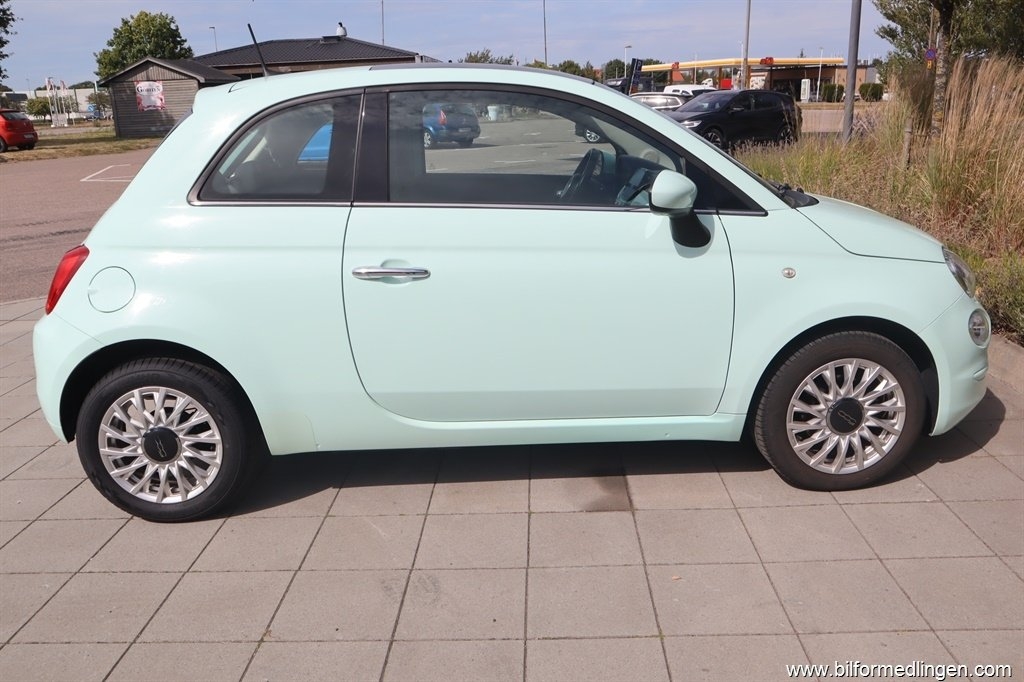 Fiat 500 1.2 8V 69hk Glastak cityservo 2019, bild 6/10
