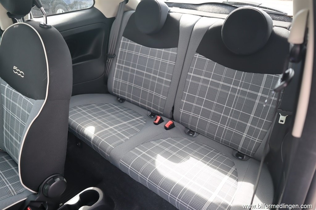 Fiat 500 1.2 8V 69hk Glastak cityservo 2019, bild 4/10
