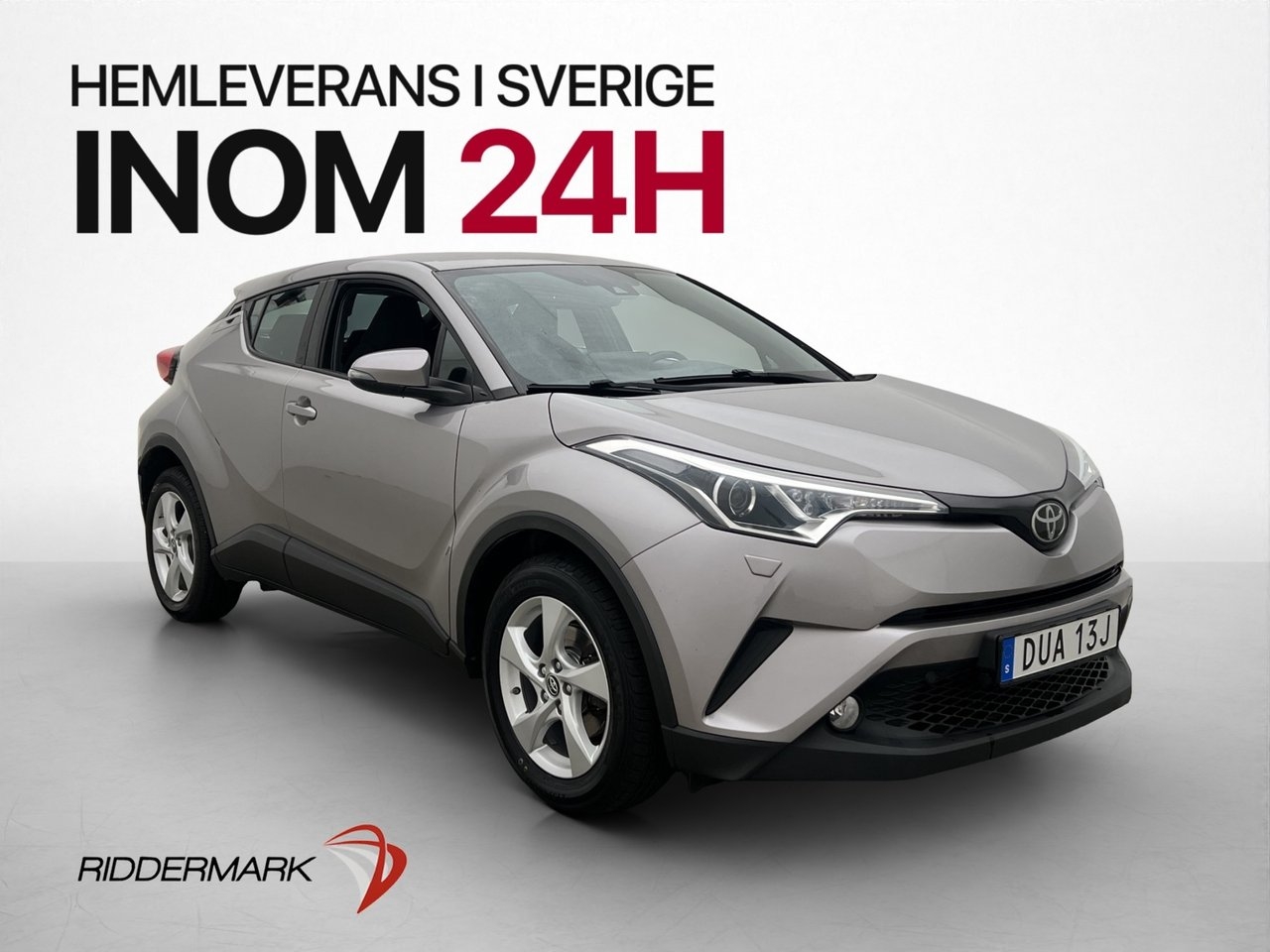 Toyota C-HR 1.2 Turbo 116hk Active 2019, bild 3/24