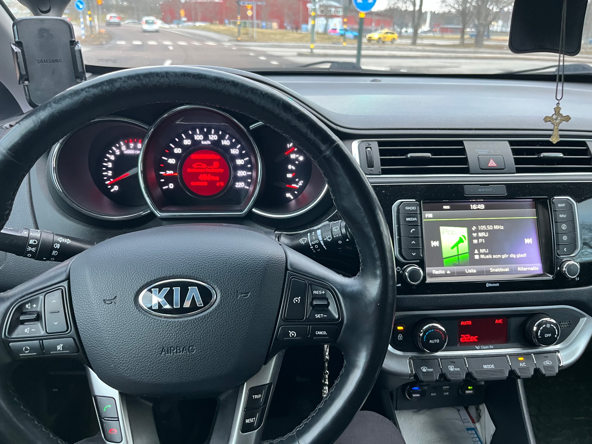 Kia Rio 5-dörrar 1.2 CVVT Manuell 2016, bild 5/5
