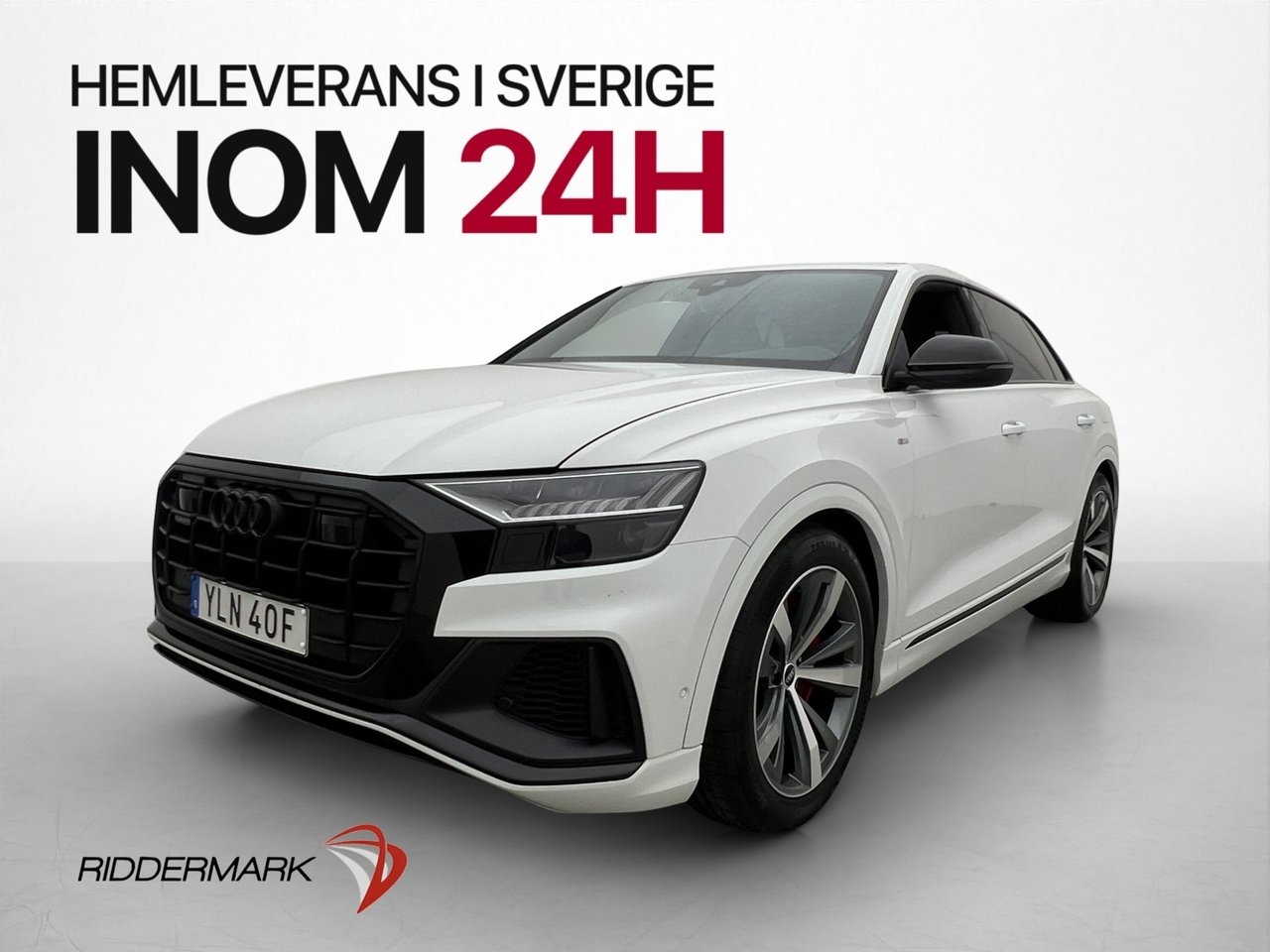 Audi Q8 60 TFSI e Q 462hk S-line B&O 2021, bild 3/34
