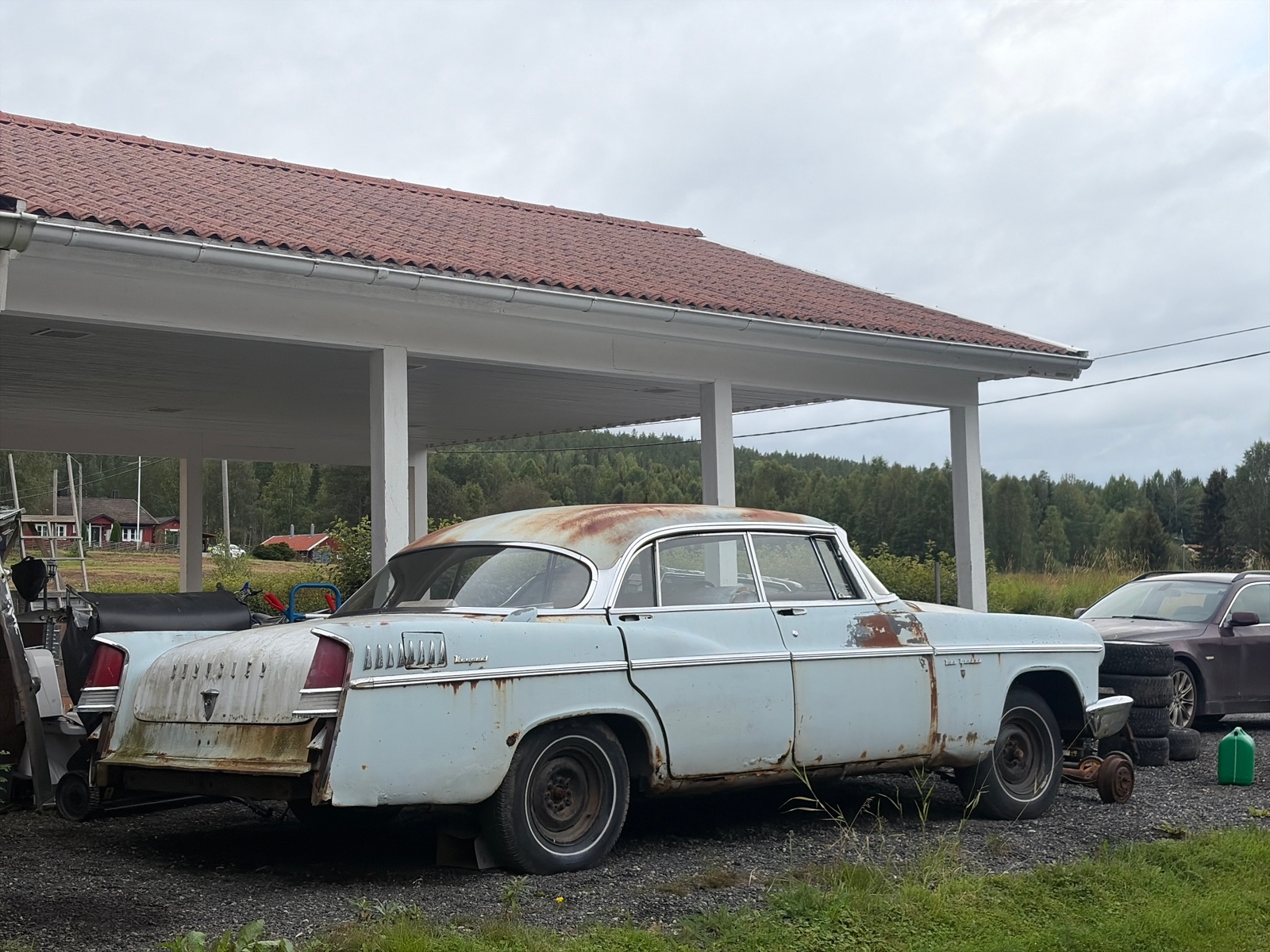 Chrysler New Yorker 4d HT 1956, bild 2/5