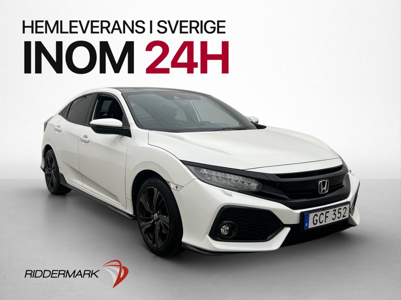 Honda Civic 1.5 i-VTEC 182hk Pano 2017, bild 3/33