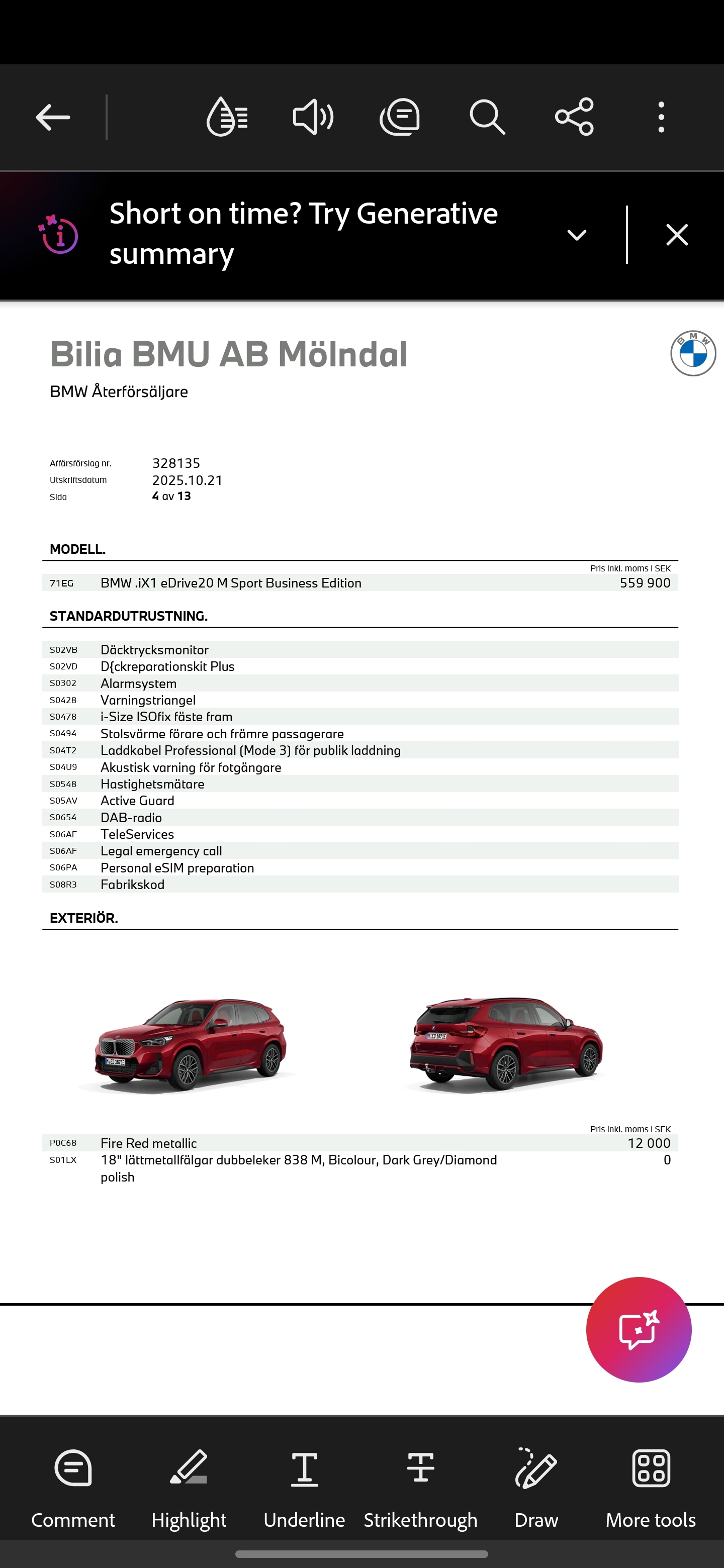 BMW iX1 eDrive20 2026, bild 7/10