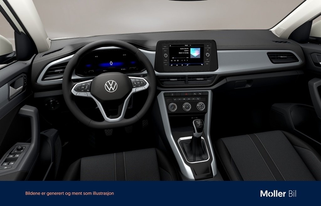 Volkswagen T-Roc 1.0 TSI 110Hk 2023, bild 5/6