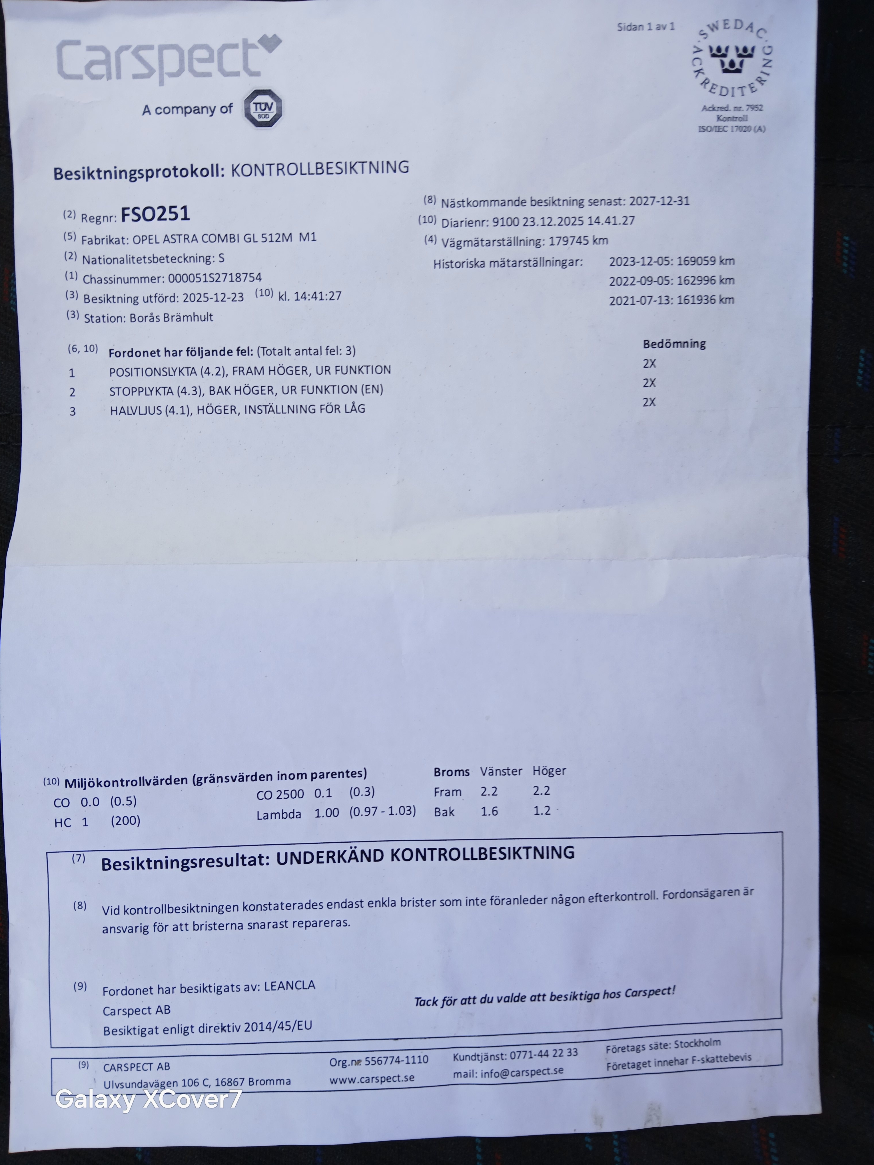 Opel Astra Caravan 1.6i Manuell 1995, bild 5/7