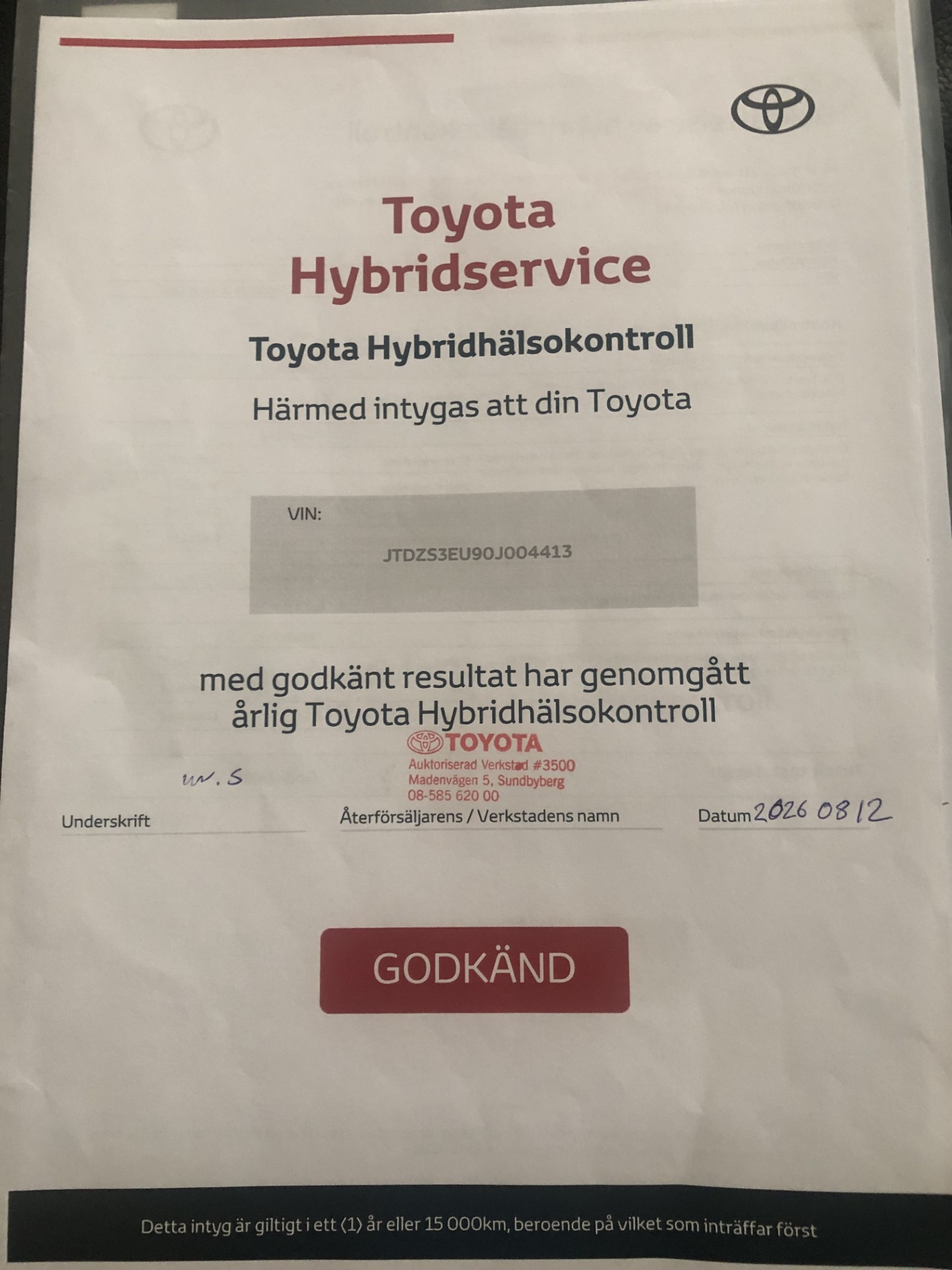 Toyota Prius+ Hybrid CVT 2015, bild 7/8