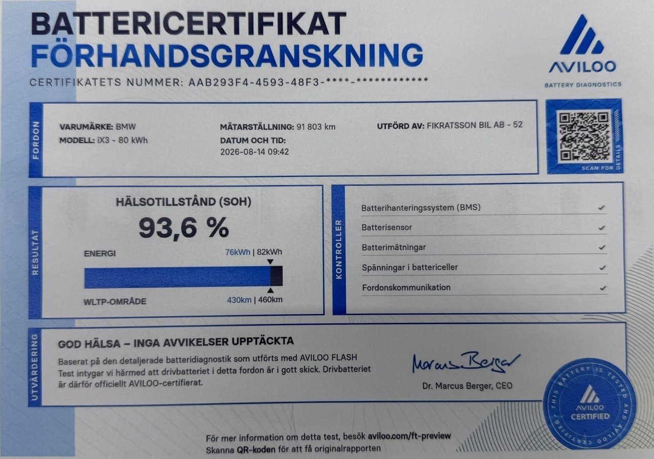 BMW iX3 M Sport / Drag 2022, bild 2/10