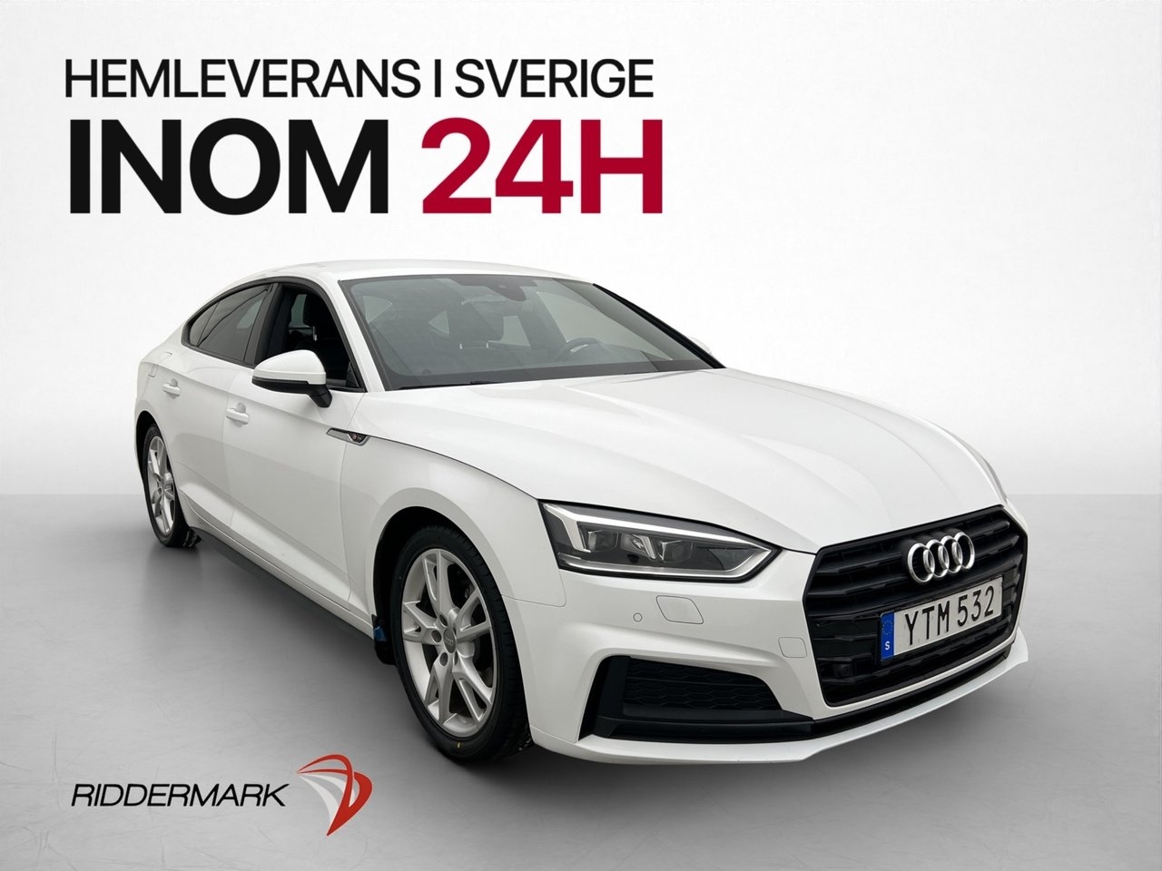 Audi A5 2.0 TFSI Full S-Line Halvskinn 2018, photo 3/29