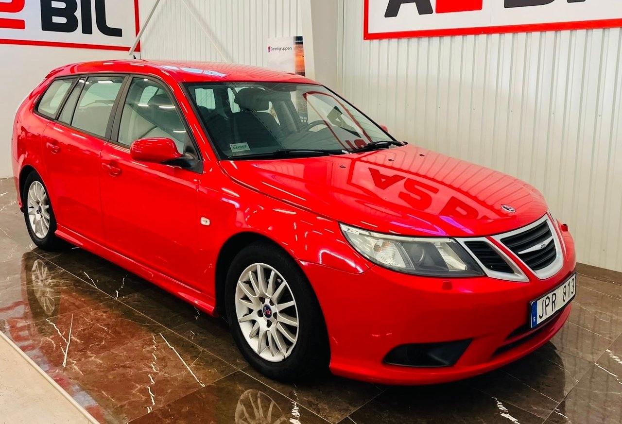Saab 9-3 SportCombi 1.8t BioPower Linear 2009, bild 2/10