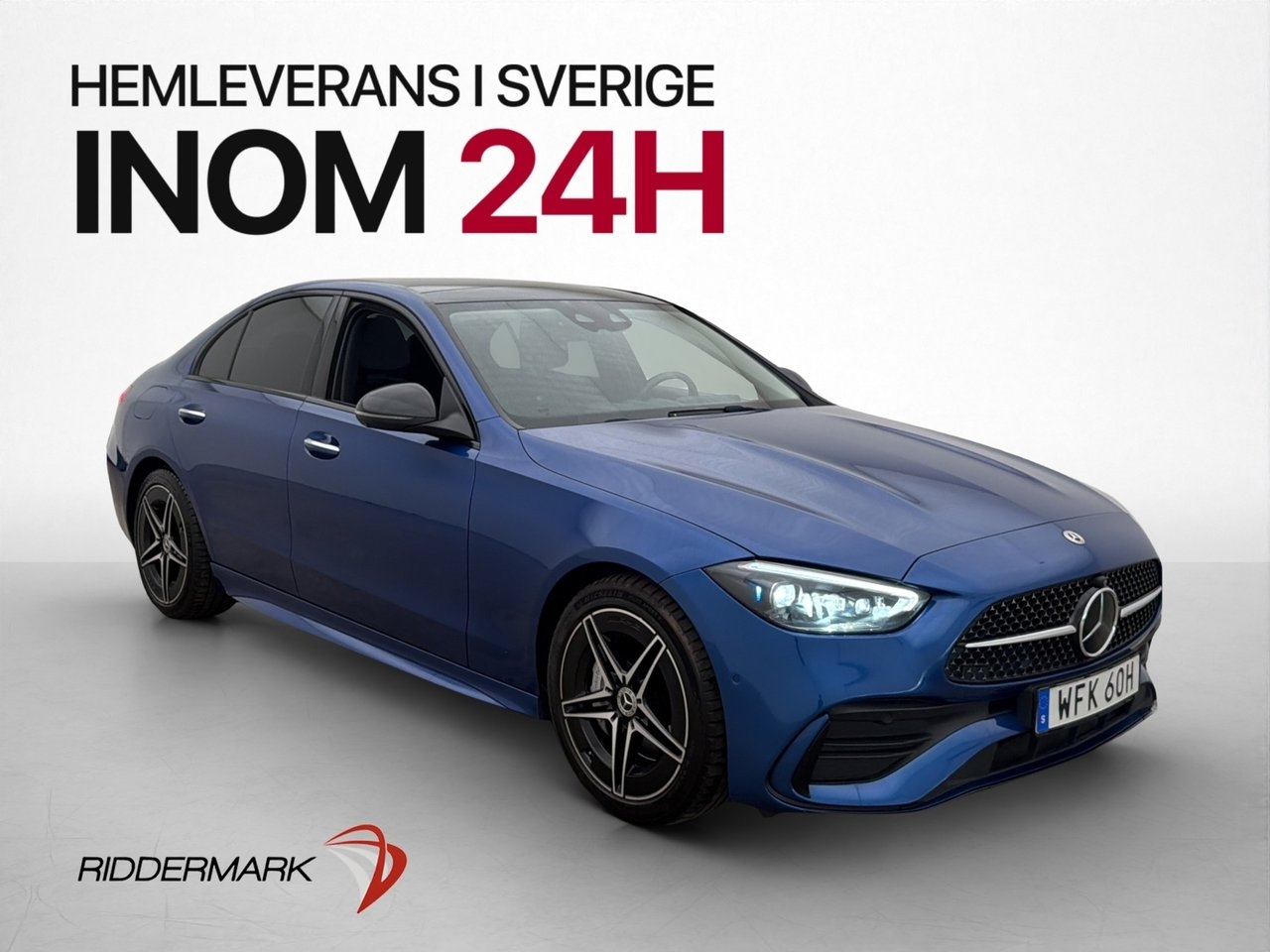 Mercedes-Benz C 220 d AMG Pano 2022, bild 3/38