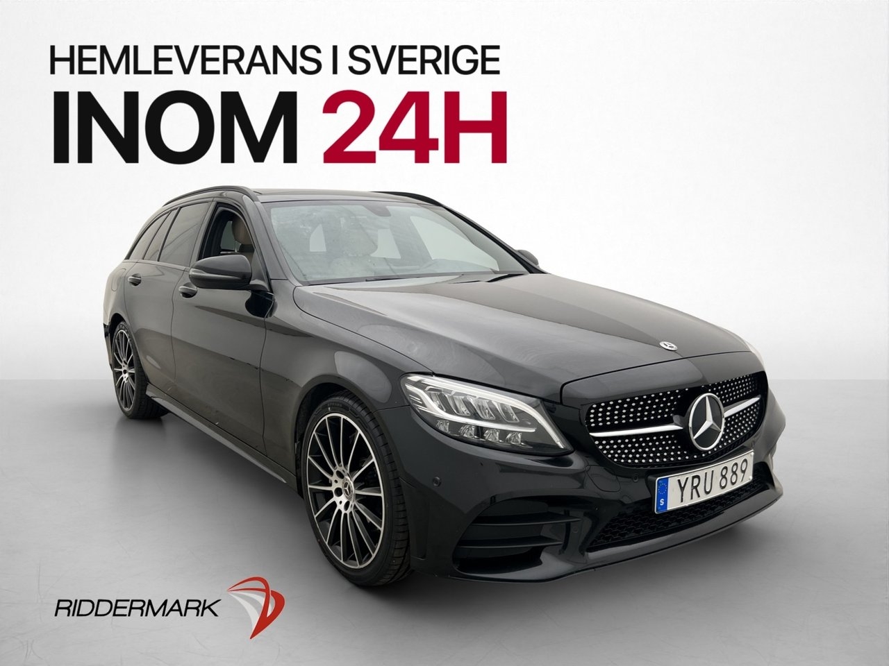 Mercedes-Benz C 200 T 184hk AMG Pano 2019, bild 3/34