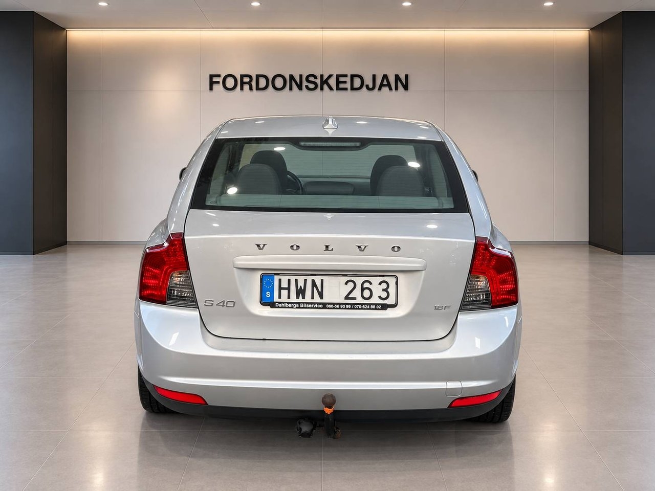 Volvo S40 1.8 Flexifuel Kinetic Besiktad 2009, bild 5/14