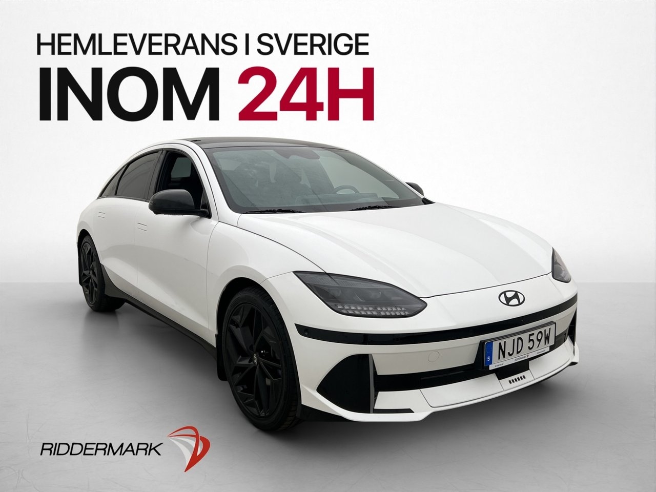 Hyundai Ioniq 6 77.4 kWh AWD Pano 360° 2023, bild 3/38