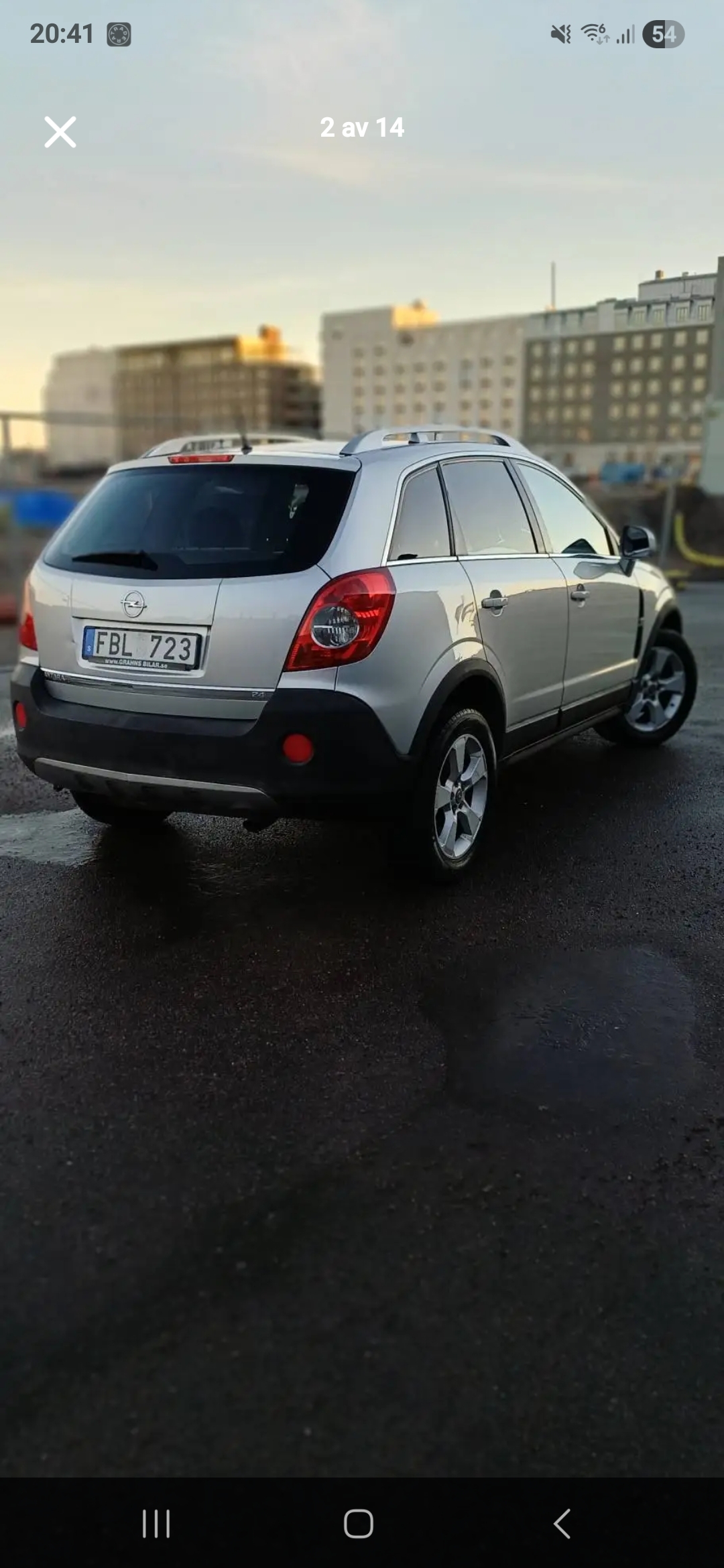 Opel Antara 2.4 4x4 Manuell 2007, bild 2/5