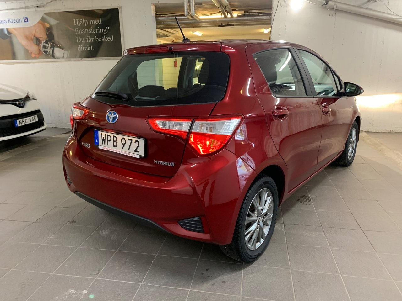 Toyota Yaris Hybrid e-CVT Active Euro 6 2018, bild 5/10