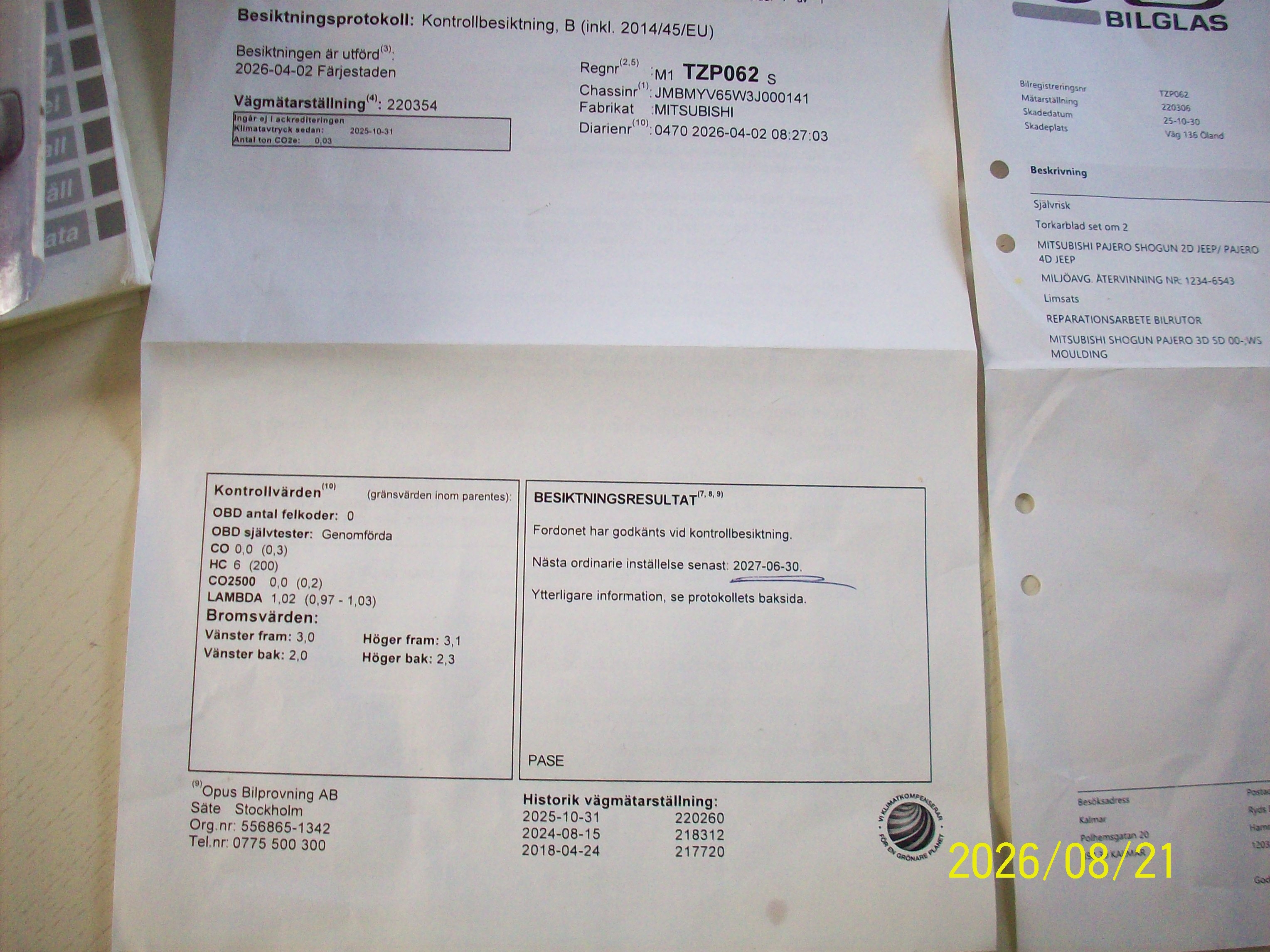 Mitsubishi Pajero 2003, bild 8/8