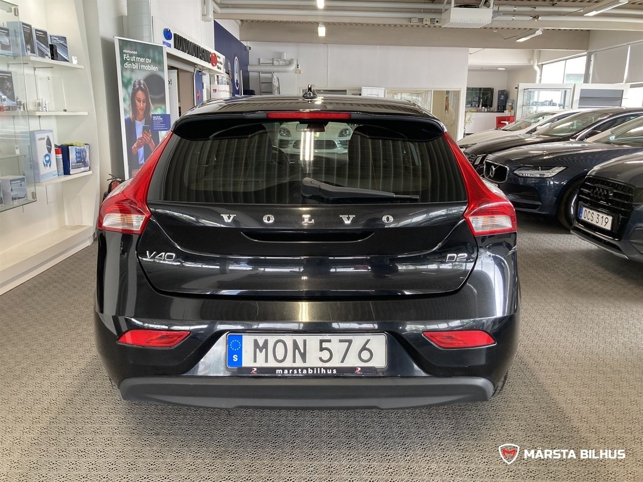 Volvo V40 D2 (115hk) Automat Kinetic 2015, kuva 6/13