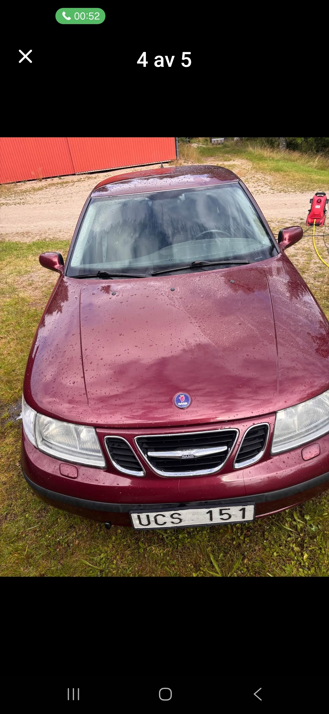 Saab 9-5 SportSedan 2.3t Manuell 2003, bild 2/5