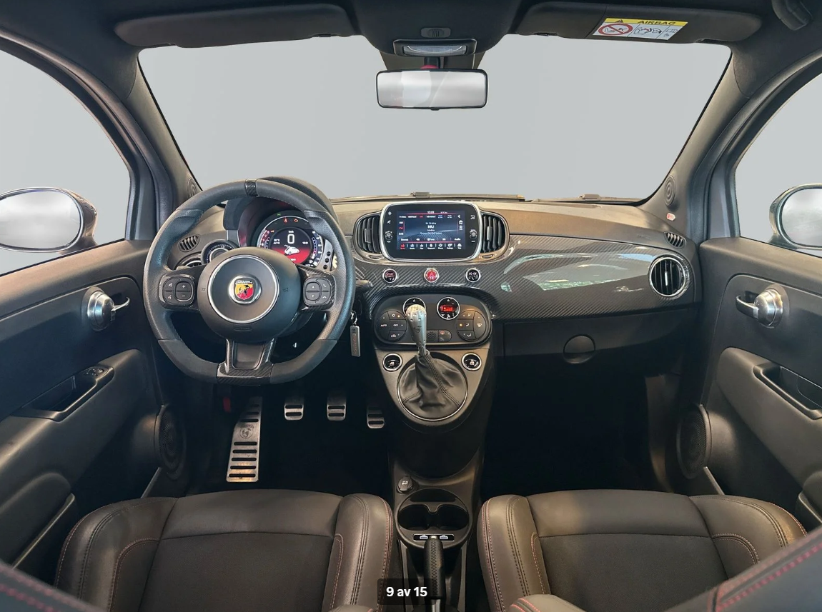 Abarth 595 1.4 T-JET 16V Manuell 2021, bild 5/9