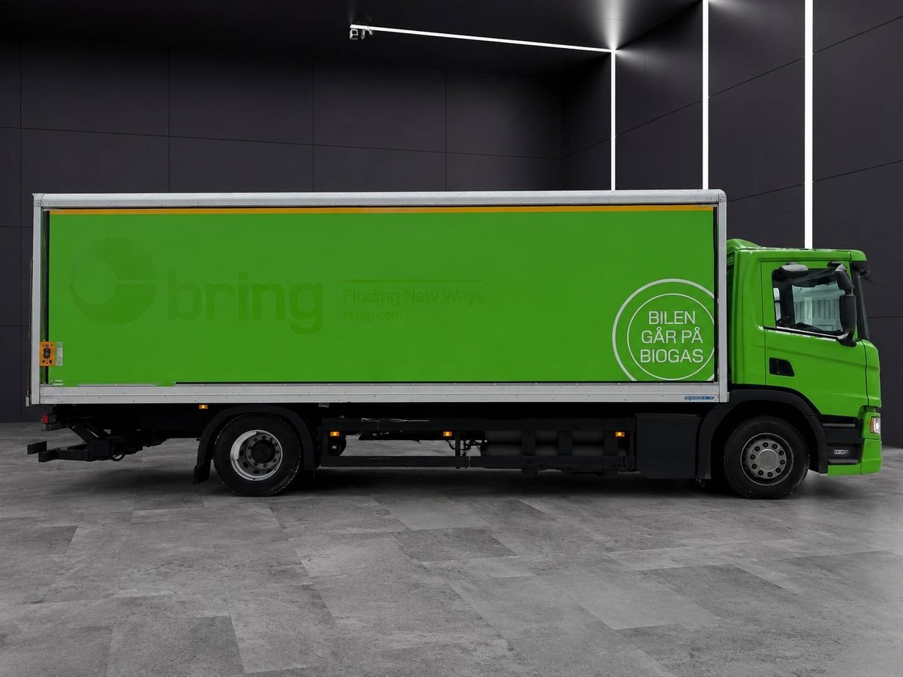 Scania P280 4x2 9.3 CNG Automatisk 2019, bild 3/6