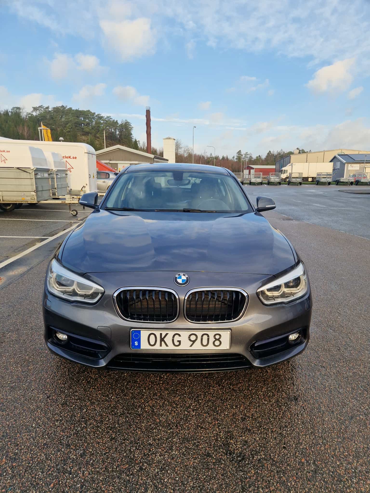 BMW 116d Sport Line 2017, bild 6/10