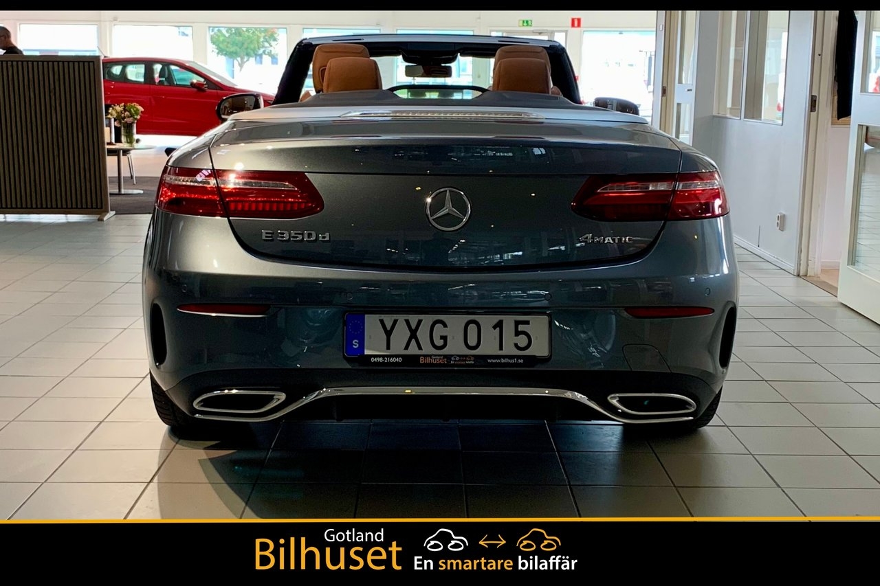 Mercedes-Benz E 350 d Cabriolet 2018, bild 4/10