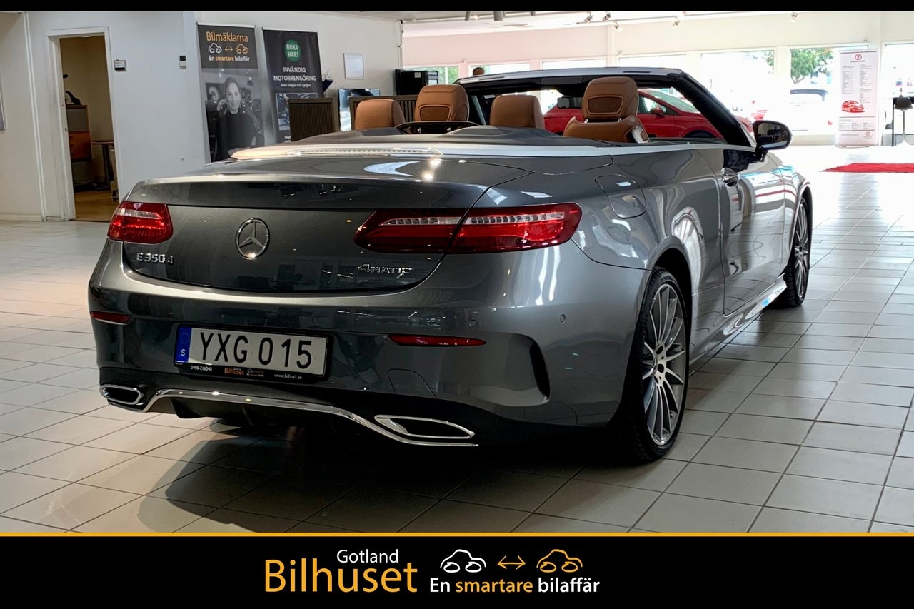 Mercedes-Benz E 350 d Cabriolet 2018, bild 5/10