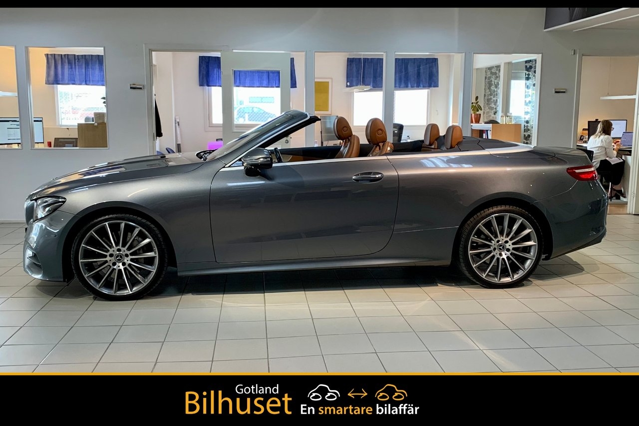 Mercedes-Benz E 350 d Cabriolet 2018, bild 2/10