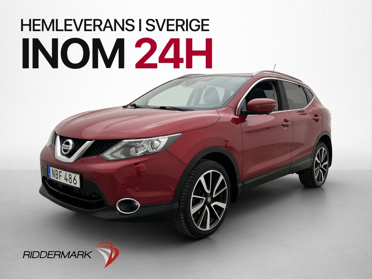 Nissan Qashqai 1.2 DIG-T Tekna Pano 360° 2016, bild 3/26