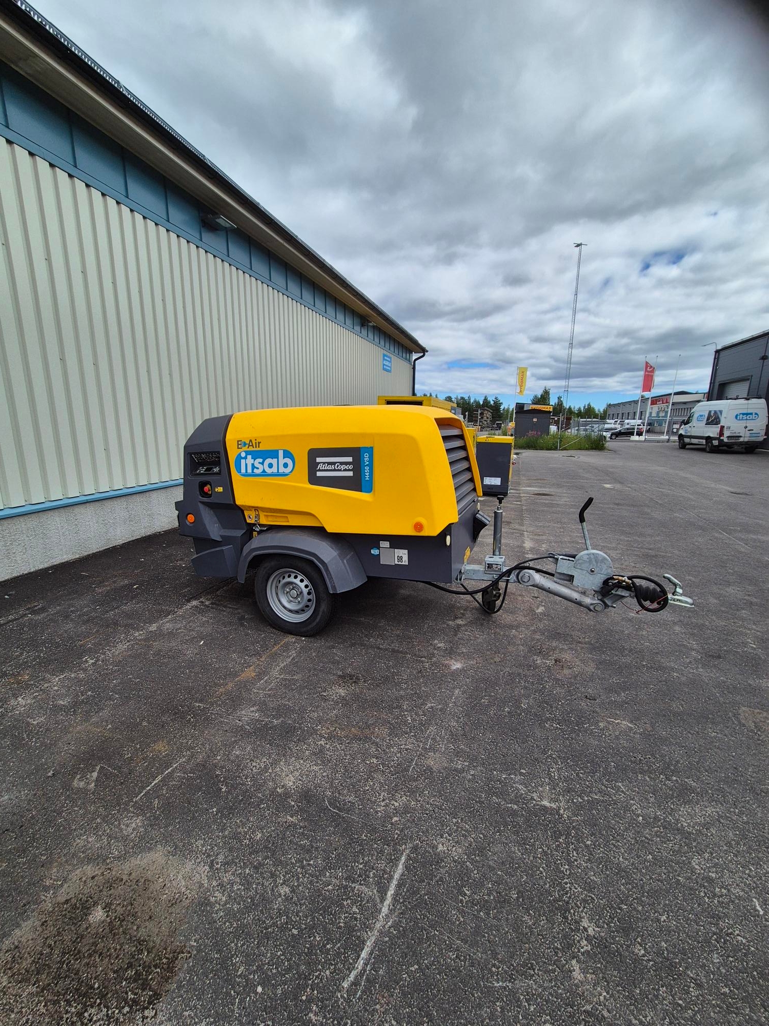 Kompressor Atlas Copco H450