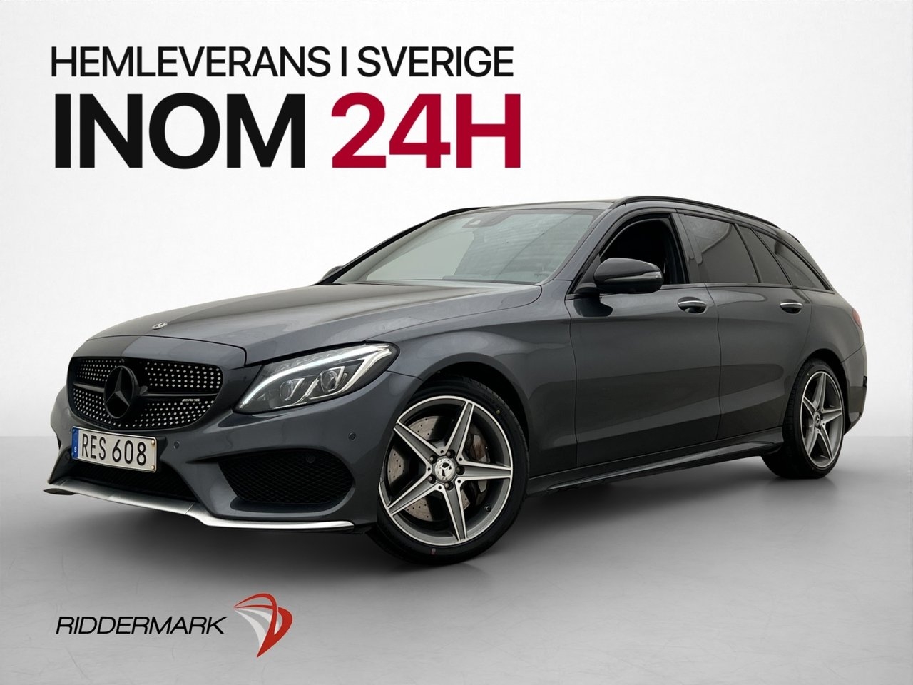 Mercedes-Benz C 450 T 4M 367hk AMG Pano 2016, bild 3/38